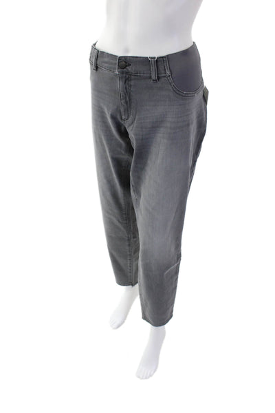 DL1961 Womens Emma Skinny Maternity Instasculpt Jeans - Overcast Size 34