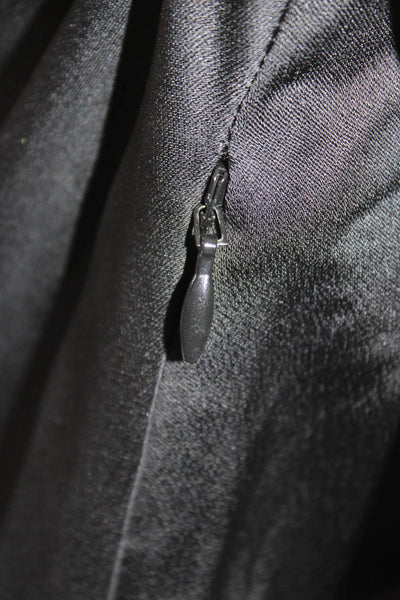 SIMKHAI Womens Talita Classic Draped Front Dress - Black Size 2