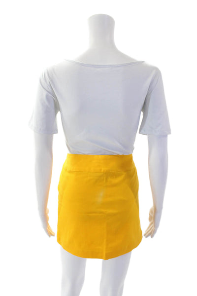 Sablyn Womens Emmanuela Twill Mini Skirt - Marzipan Size M