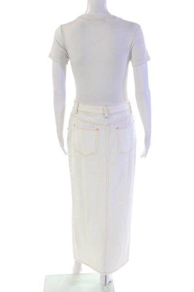 Lioness Womens Barbie Split Midi Skirt - Porcelain Size S