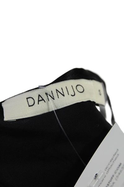 DANNIJO Womens Midi Slip Dress - Noir Size S