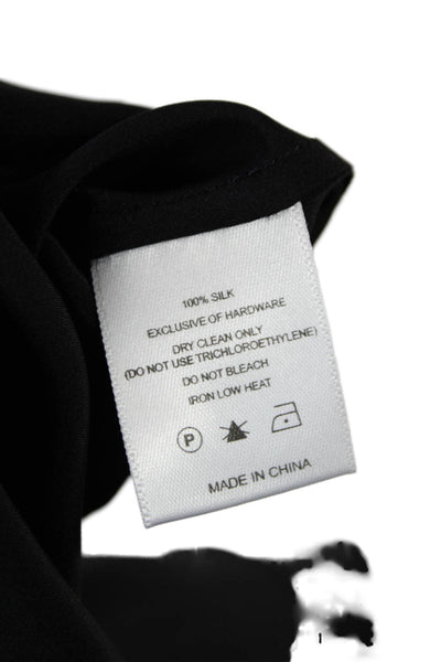 DANNIJO Womens Midi Slip Dress - Noir Size S