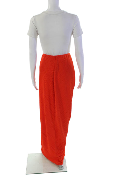Good American Womens Plisse Maxi Sarong - Roma002 Size 3X
