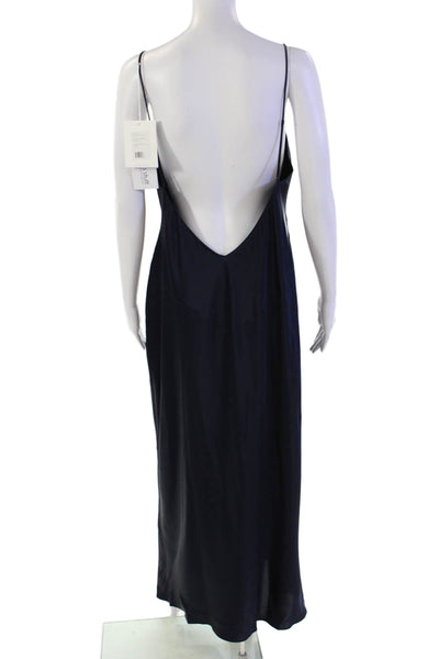 Olivia von Halle Womens Issa Slip - Navy Size XL