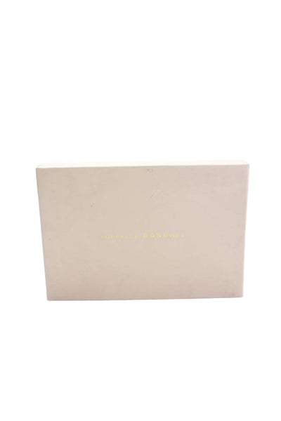 Loeffler Randall Womens Camellia Pleated Bow Heel with Ankle Strap - Pearl Size