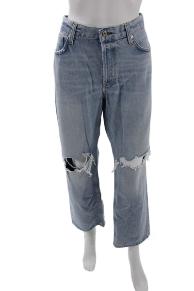 Citizens of Humanity Womens Neve Low Slung Relaxed Jeans - Pagoda Size 29