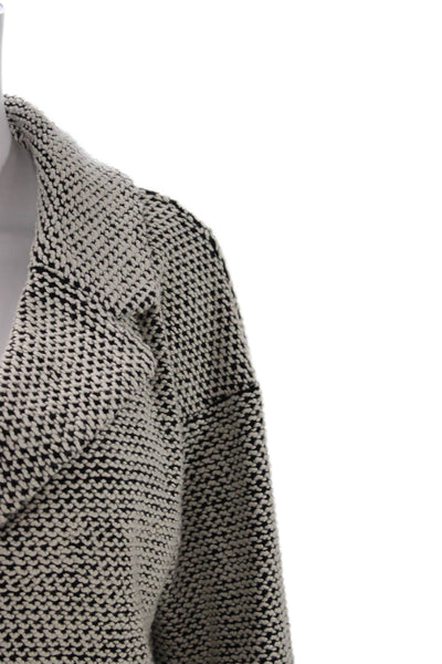 Marine Layer Women's Long Sleeves Unlined Three Button Jacket White Size XS