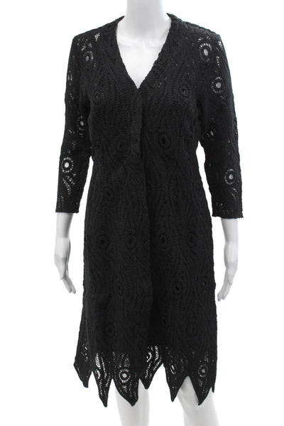 Chloe Kristyn Womens Kori Dress - Black Size S