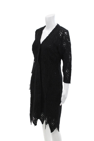 Chloe Kristyn Womens Kori Dress - Black Size S