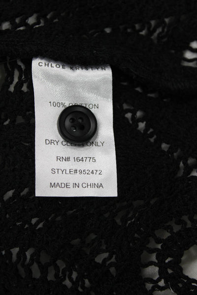 Chloe Kristyn Womens Kori Dress - Black Size S