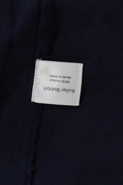 Roller Rabbit Womens Lucknow Serafina Tunic - Navy Size XS
