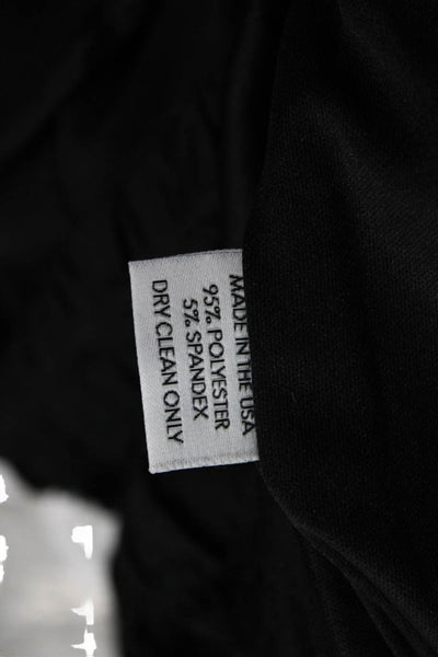 Dur Doux Womens One Sleeve Puckered Mini Dress - Black Size S