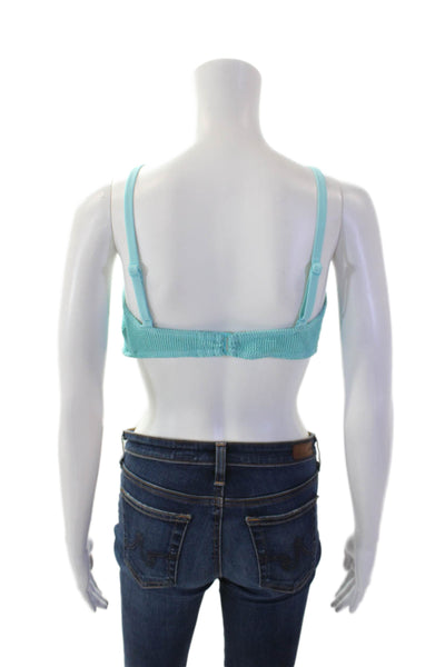 Good American Womens Always Fits Twist Swim Top - Pool005 Size 3XL