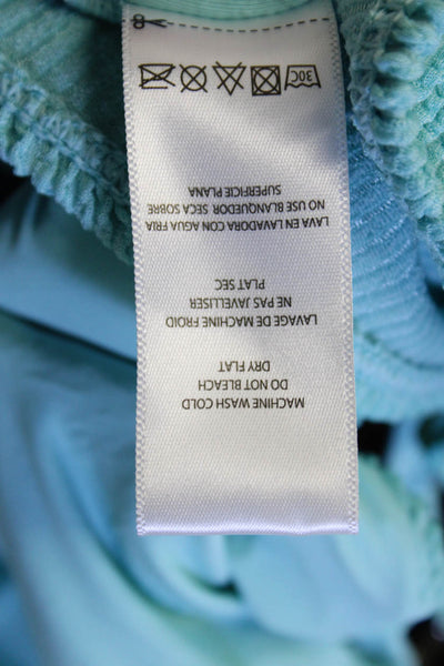 Good American Womens Always Fits Twist Swim Top - Pool005 Size 3XL