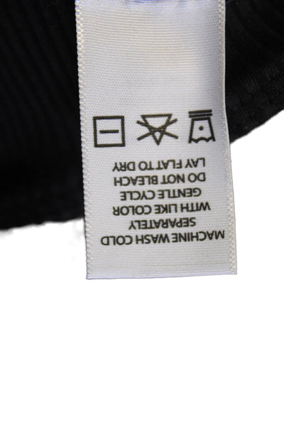 Year of Ours Womens V Waist Biker Shorts - Black Size XS