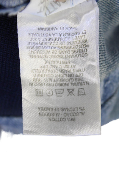 DL1961 Womens Patti Straight Maternity Ankle Jeans - Reef Size 23