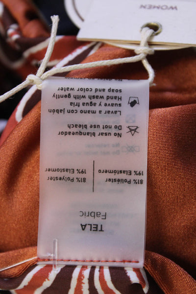 Palmacea Womens Vichy Bikini Bottoms - Vitral Size XL