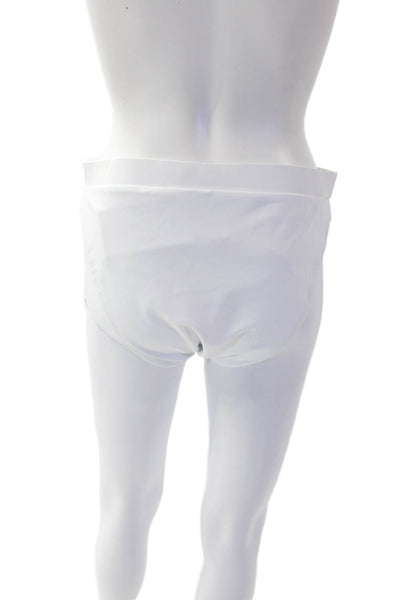 Dur Doux Womens White Shell Bikini Bottoms - White Size XL