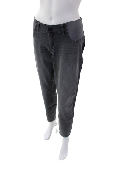 DL1961 Womens Emma Skinny Maternity Instasculpt Jeans - Overcast Size 32