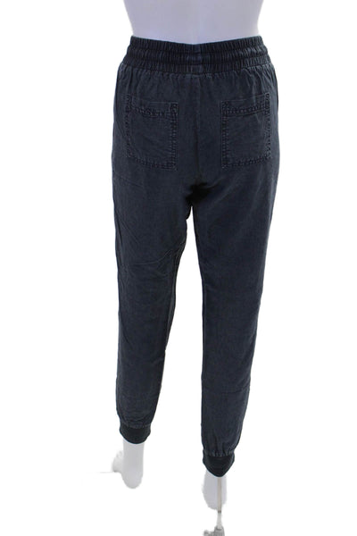 Splendid Womens Drawstring Waist Pocketed Casual Pants Dark Blue Size XS