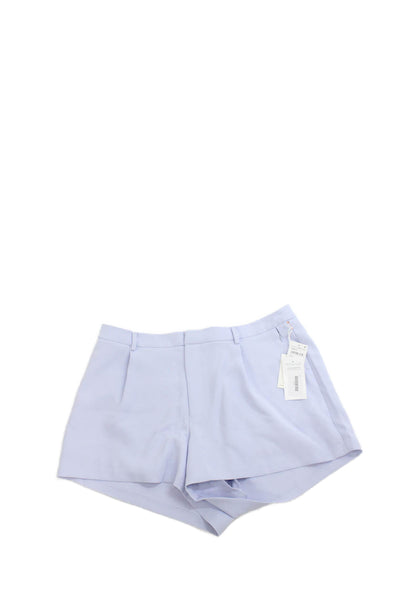 Good American Womens Luxe Suiting Trouser Shorts - Glass001 Size 15