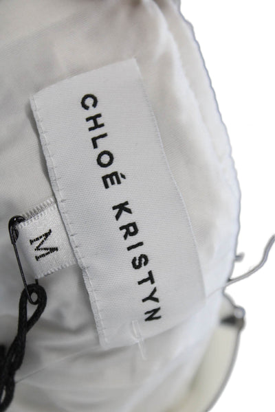 Chloe Kristyn Womens Valencia Dress - Off White Size M