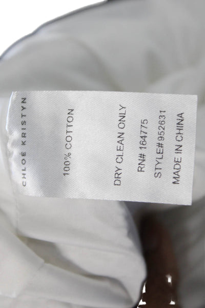 Chloe Kristyn Womens Valencia Dress - Off White Size M