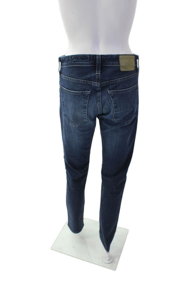 AG Women's Midrise Five Pocket Medium Wash Straight Leg Denim Pants Size 29