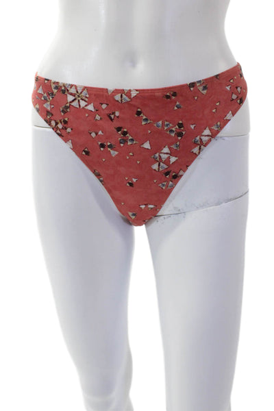 Isabel Marant Womens Saly Bikini Bottoms - Shell Pink/Ecru Size 42