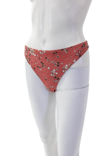 Isabel Marant Womens Saly Bikini Bottoms - Shell Pink/Ecru Size 42