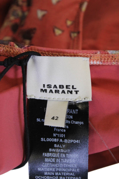 Isabel Marant Womens Saly Bikini Bottoms - Shell Pink/Ecru Size 42