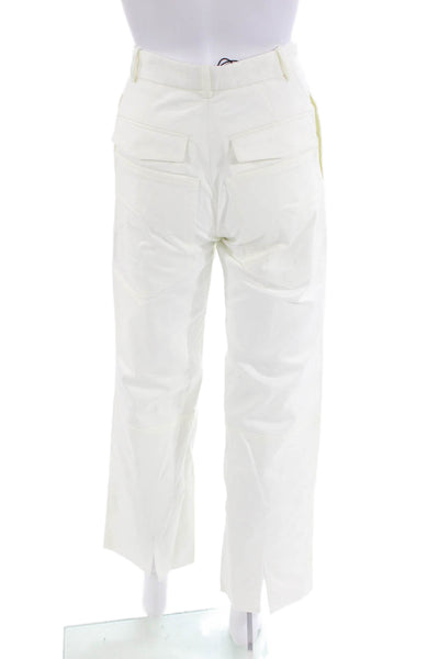 K.ngsley Womens Ayan Trousers - Eggshell Size 26
