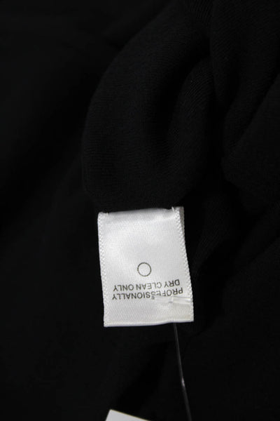 KaufmanFranco Womens Sleeveless Pullover Bubble Tank Top Black Cotton Size 10