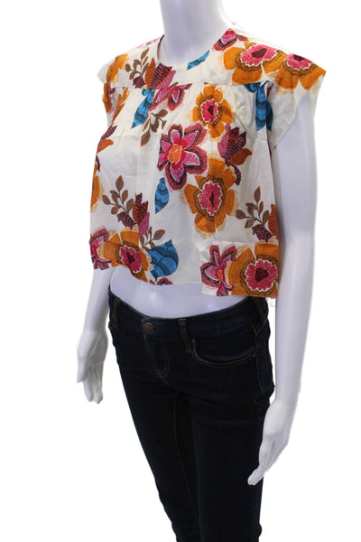 MISA Womens Alina Top - Flora Marbella Size XXS