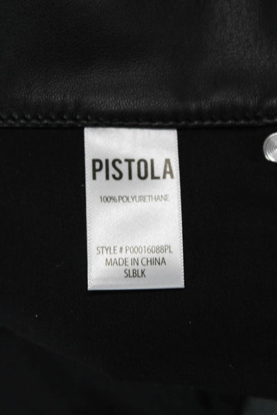Pistola Denim Womens Lennon Pants - Slate Black Size 26