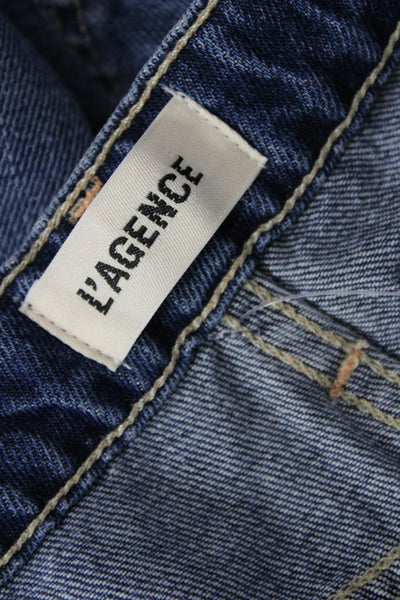 L'AGENCE Womens Milana Low Rise Stovepipe Jeans - Brentwood Size 24