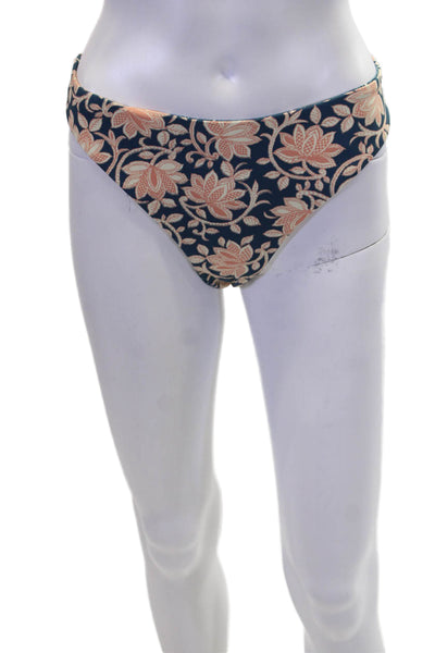 THE GREAT. Womens The Reversible Cheeky Briefs - Bay Oasis Floral Bandana Daisy