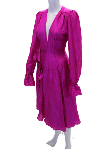 Azeeza Womens Willow Dress - Magenta Size XS