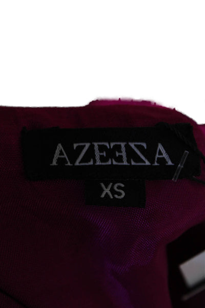 Azeeza Womens Willow Dress - Magenta Size XS