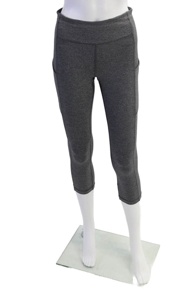 Lululemon Women's Midrise Athletic Cropped Workout Legging Gray Size S