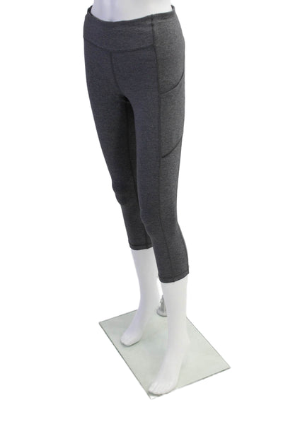 Lululemon Women's Midrise Athletic Cropped Workout Legging Gray Size S