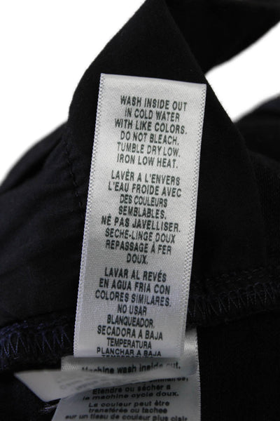 Frame Women's Midrise Five Pocket Button Straight Leg Jean Pants Black Size 26