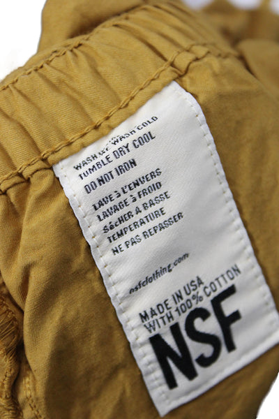 NSF Womens Sam Trousers - Citrine Size S