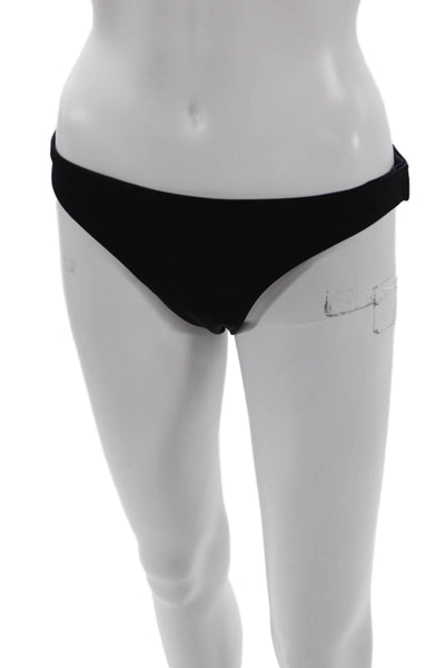 Eberjey Womens So Solid Annia Bottoms - Black Size L