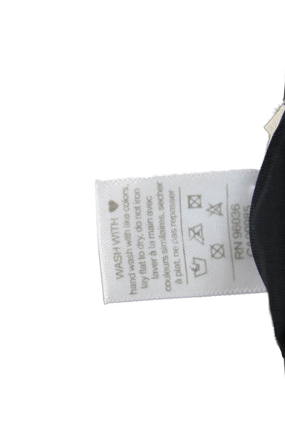 Eberjey Womens So Solid Annia Bottoms - Black Size L