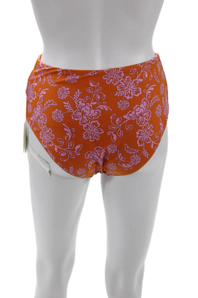 XIRENA Womens Serena Bikini Bottoms - Tropicana Orange Size S