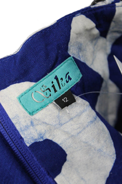 SIKA Womens Rudy Top - Blue Size 12