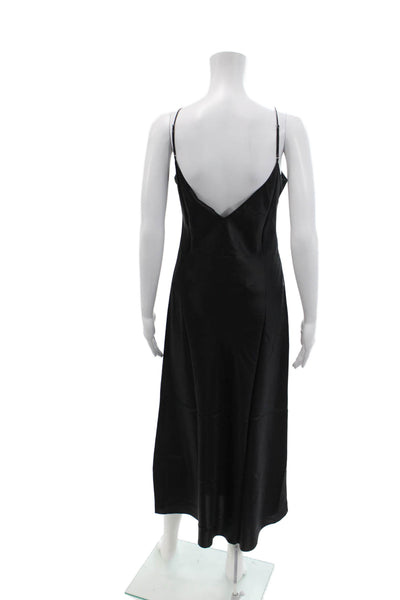 DANNIJO Womens Midi Slip Dress - Noir Size XS