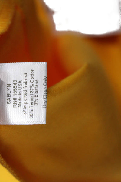 Sablyn Womens Emmanuela Twill Mini Skirt - Marzipan Size S