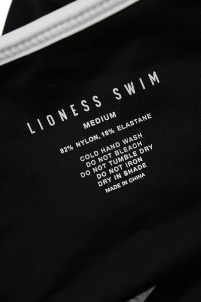 Lioness Womens Soulmate Bikini Bottoms - Onyx Size M